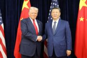 Donald Trump e Xi Jinping | Foto: pelo Ministério dos Negócios Estrangeiros da China