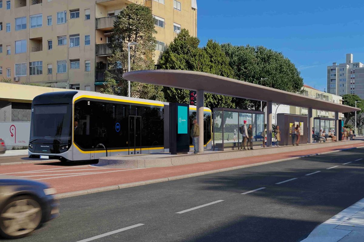 Oceântia fornece seis autocarros e sistema de carregamento do metrobus de Matosinhos por 6,7ME