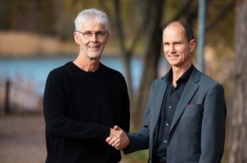 Pierre-Yves Chaffard e Peter Roos | Foto: NFG