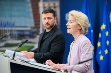 Volodymyr Zelenskyy e Ursula von der Leyen | Foto: European Union, 2025, licensed under CC BY 4.0 