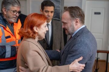 Maria da Graça Carvalho e Dan Jørgensen | Foto: Sara Matos / MAEN