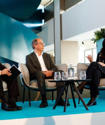 Miguel Alexandre Ganhão, Carlos Pinto e Sofia Santos | Foto: Melissa Dores
