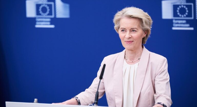 Ursula von der Leyen | Foto: Dati Bendo / União Europeia 2025