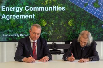 Jean‑Luc Herbeaux (CEO Hovione) e João Manso Neto (CEO Greenvolt)