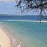 Praia da Figuerinha, na Arrábida, com vista para Tróia. | Foto: SSD