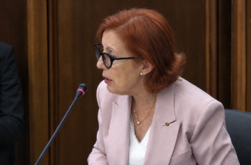 Ministra do Ambiente e Energia, Maria da Graça Carvalho | Foto: ARTV