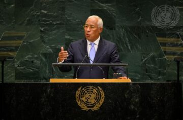 António Costa presidente do Conselho Europeu no debate geral da 81ª sessão da Assembleia Geral | Foto ONULoey Felipe