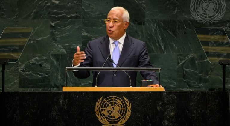 António Costa presidente do Conselho Europeu no debate geral da 81ª sessão da Assembleia Geral | Foto ONULoey Felipe